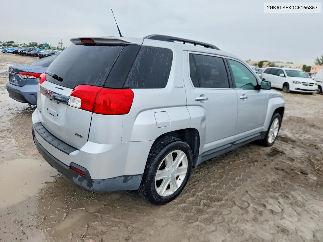 2012 GMC TERRAIN VIN 2GKALSEK0C6166357 — фото 3