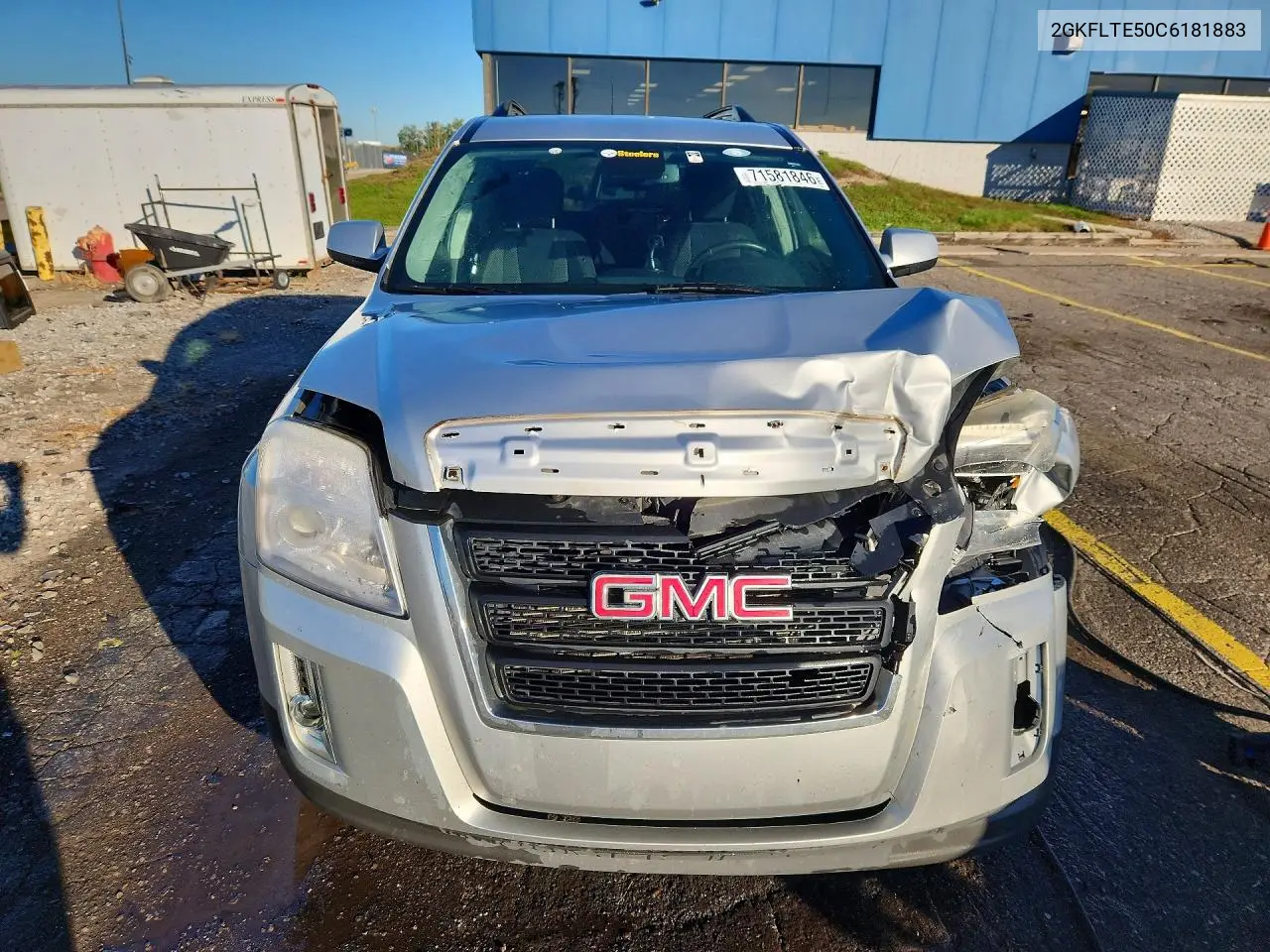 2012 GMC TERRAIN VIN 2GKFLTE50C6181883 — фото 5