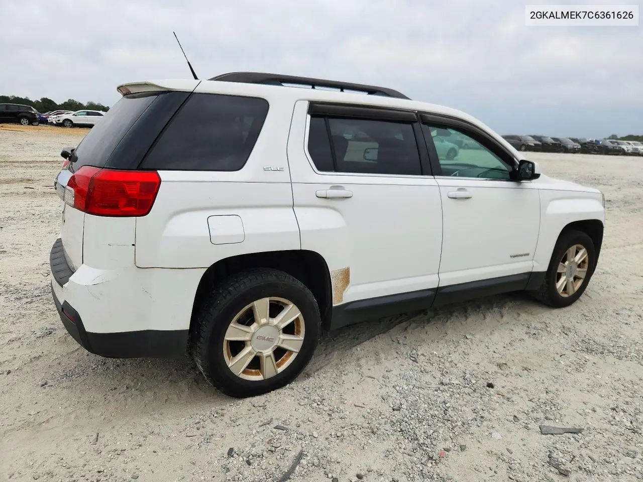 2012 GMC TERRAIN VIN 2GKALMEK7C6361626 — фото 3