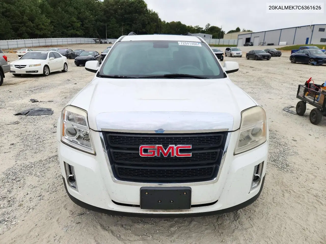 2012 GMC TERRAIN VIN 2GKALMEK7C6361626 — фото 5