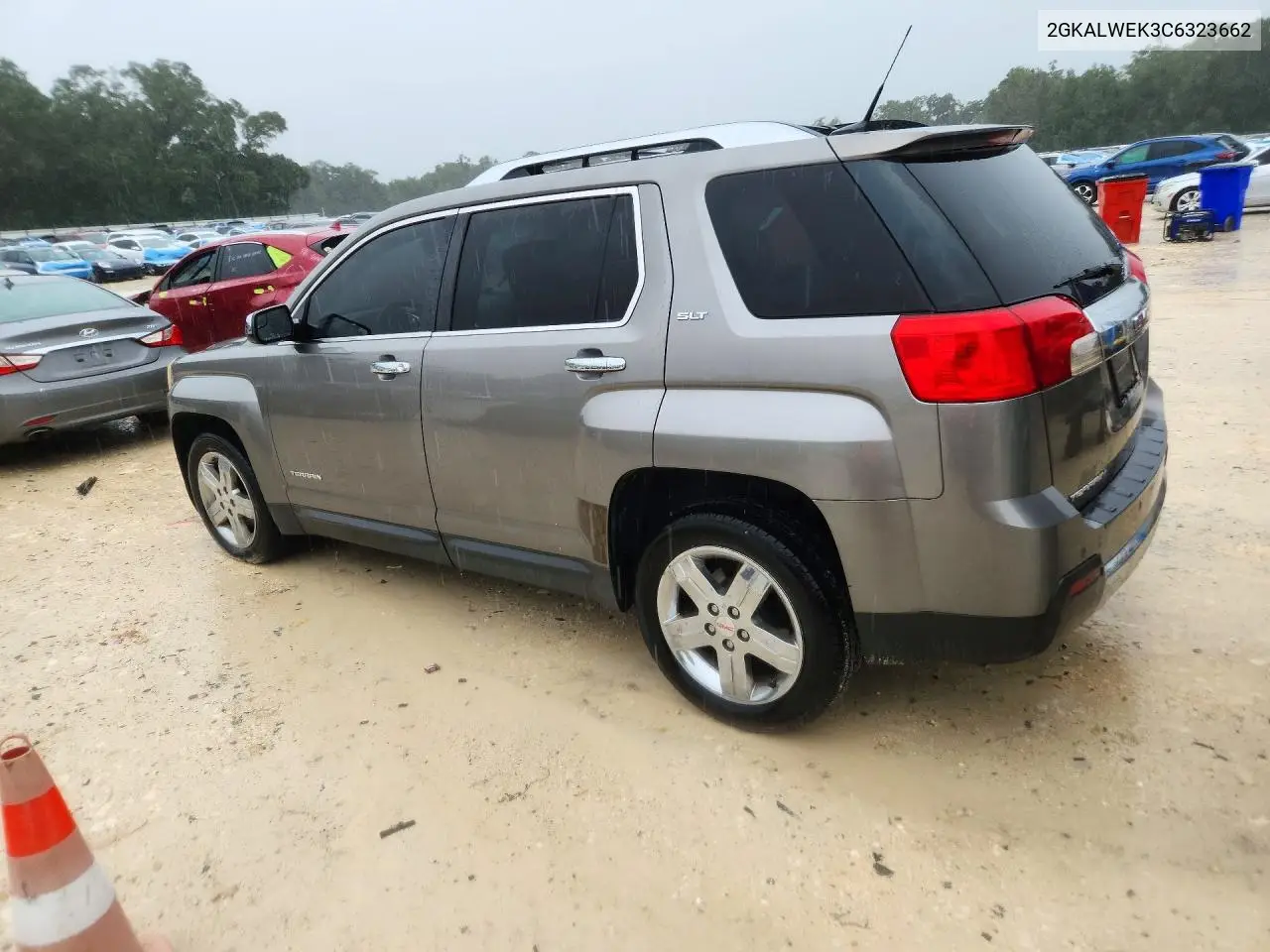 2012 GMC TERRAIN VIN 2GKALWEK3C6323662 — фото 2