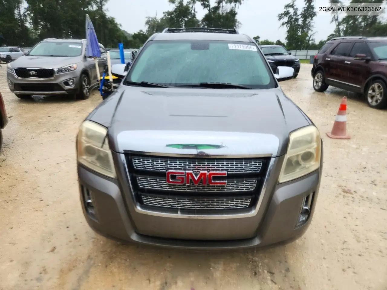 2012 GMC TERRAIN VIN 2GKALWEK3C6323662 — фото 5