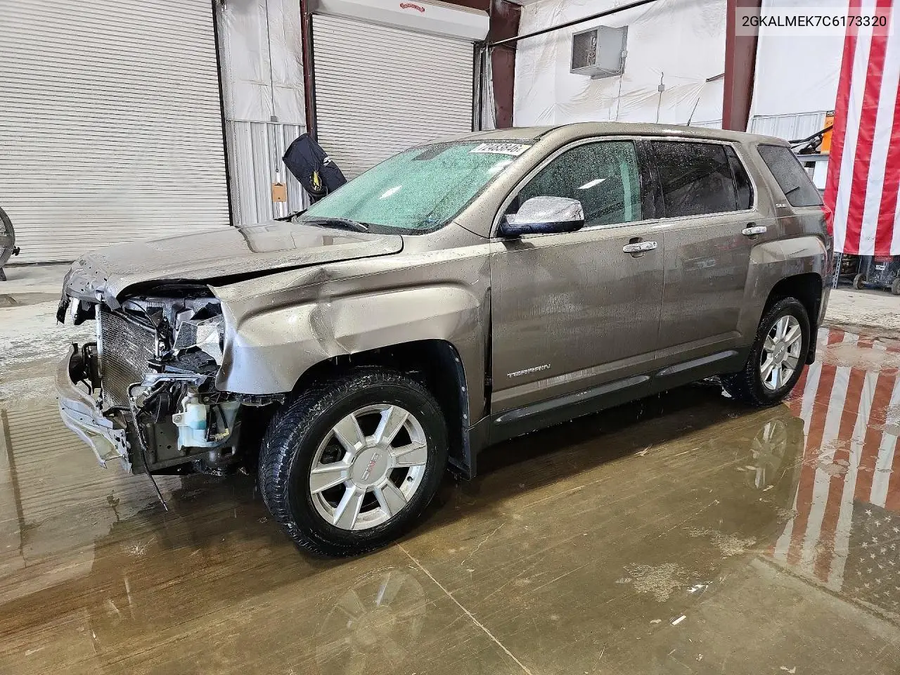 GMC TERRAIN 2012, VIN 2GKALMEK7C6173320