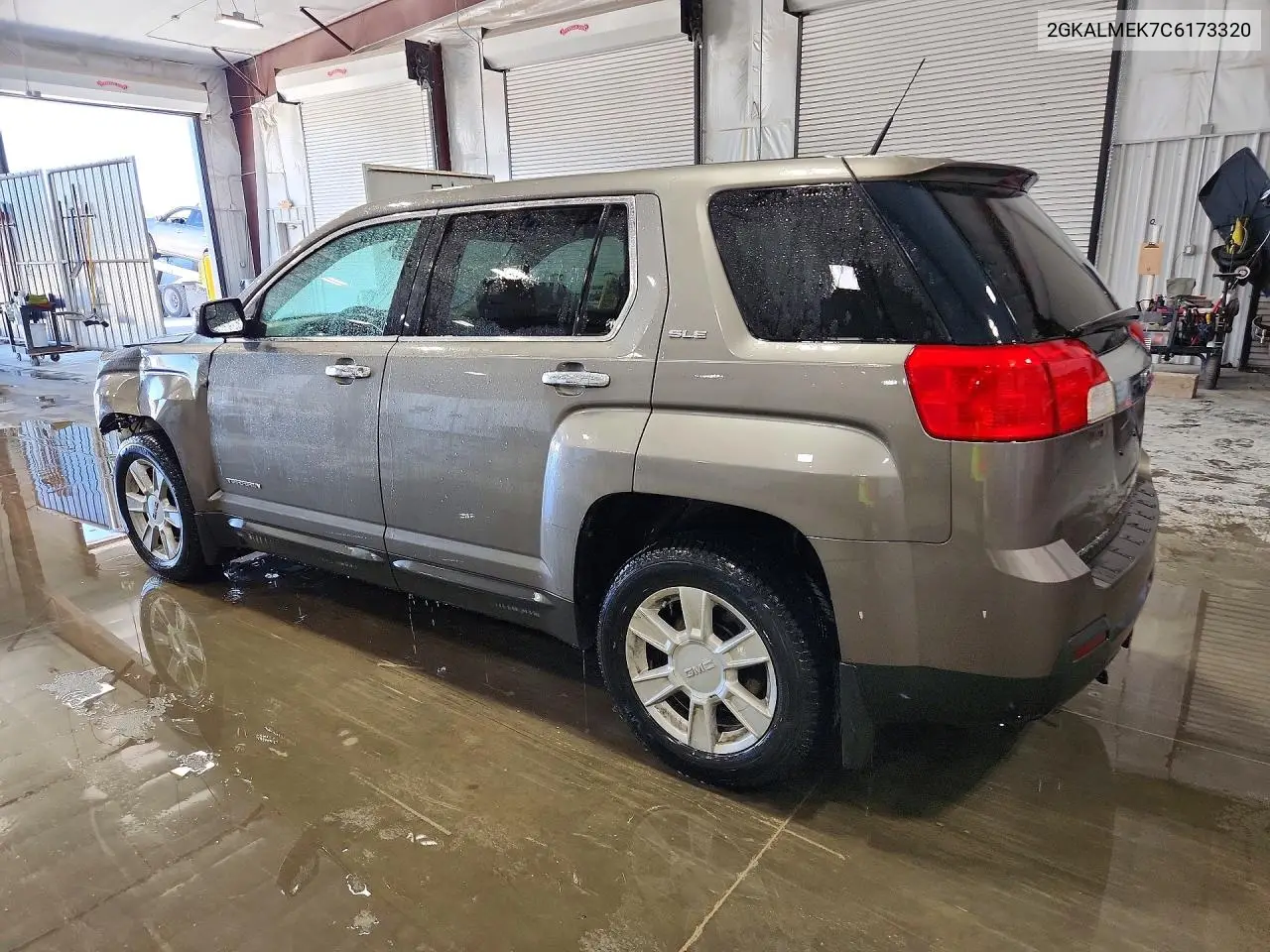 2012 GMC TERRAIN VIN 2GKALMEK7C6173320 — фото 2