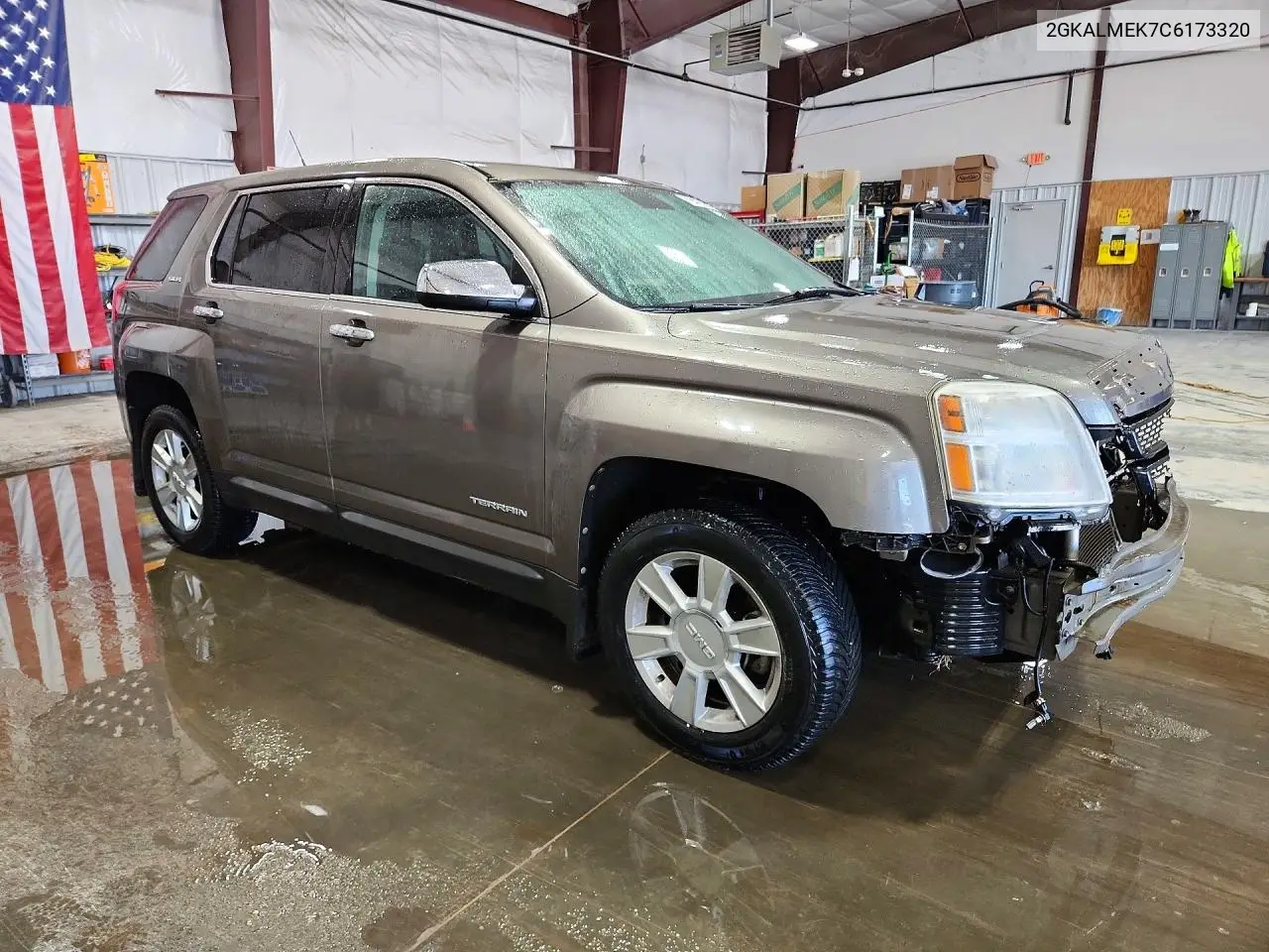 2012 GMC TERRAIN VIN 2GKALMEK7C6173320 — фото 4