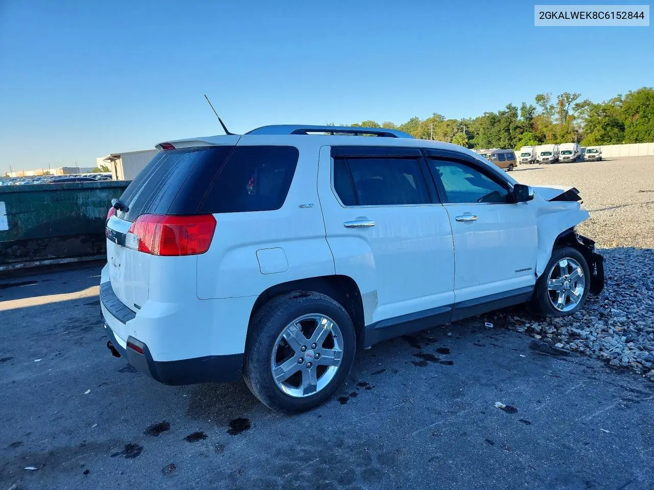 2012 GMC TERRAIN VIN 2GKALWEK8C6152844 — фото 3