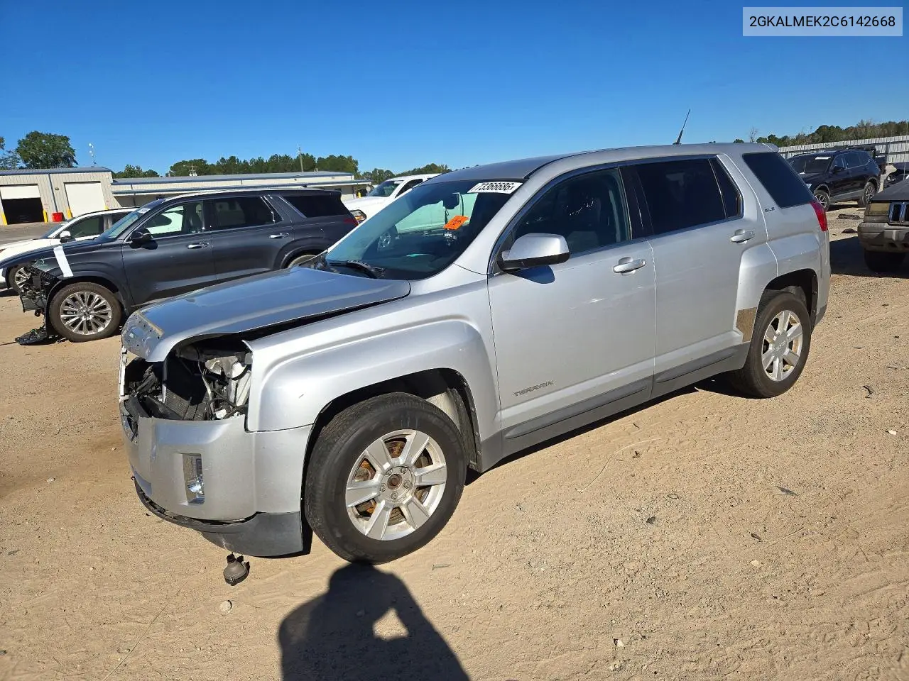 GMC TERRAIN 2012, VIN 2GKALMEK2C6142668