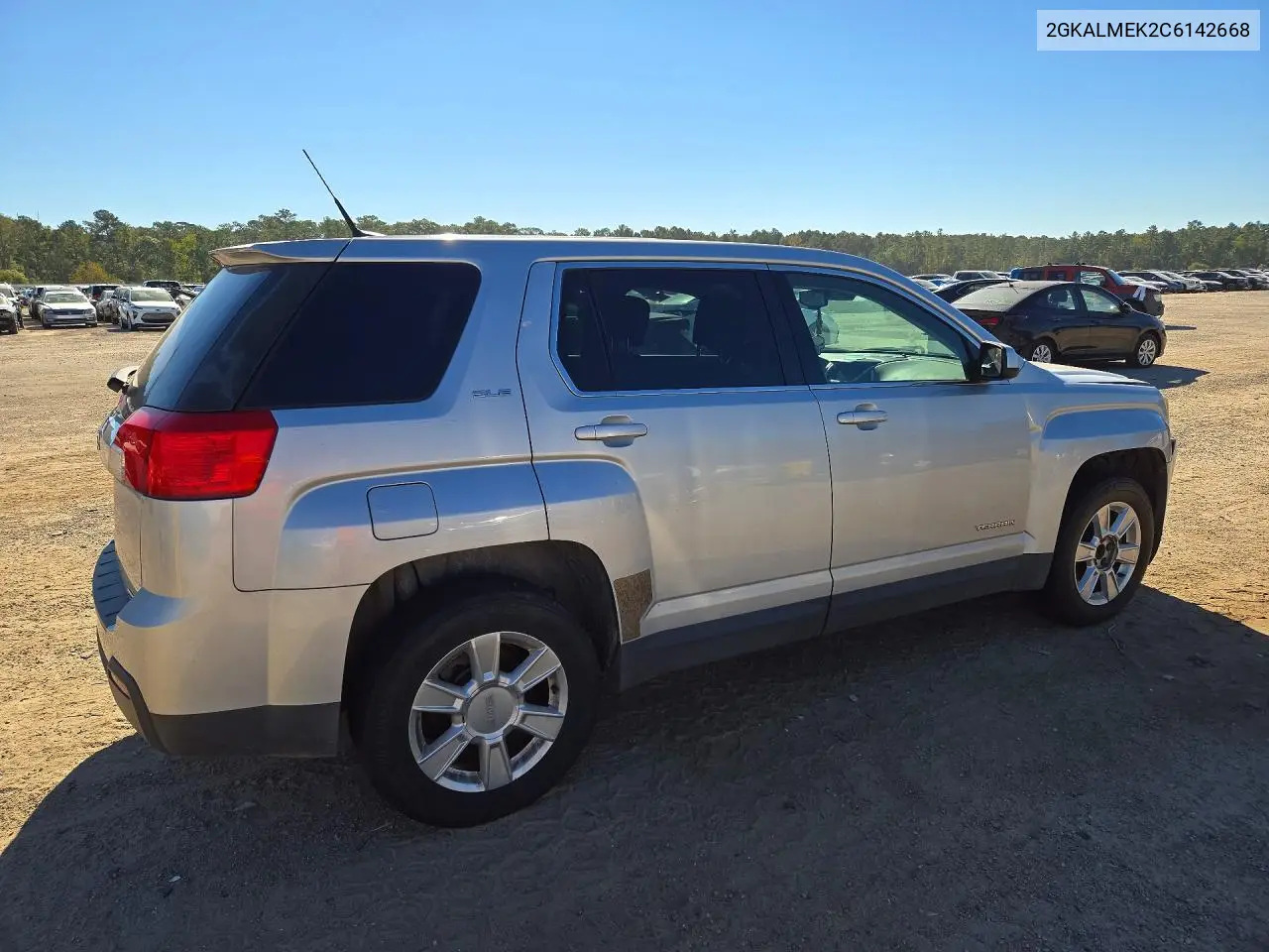 2012 GMC TERRAIN VIN 2GKALMEK2C6142668 — фото 3