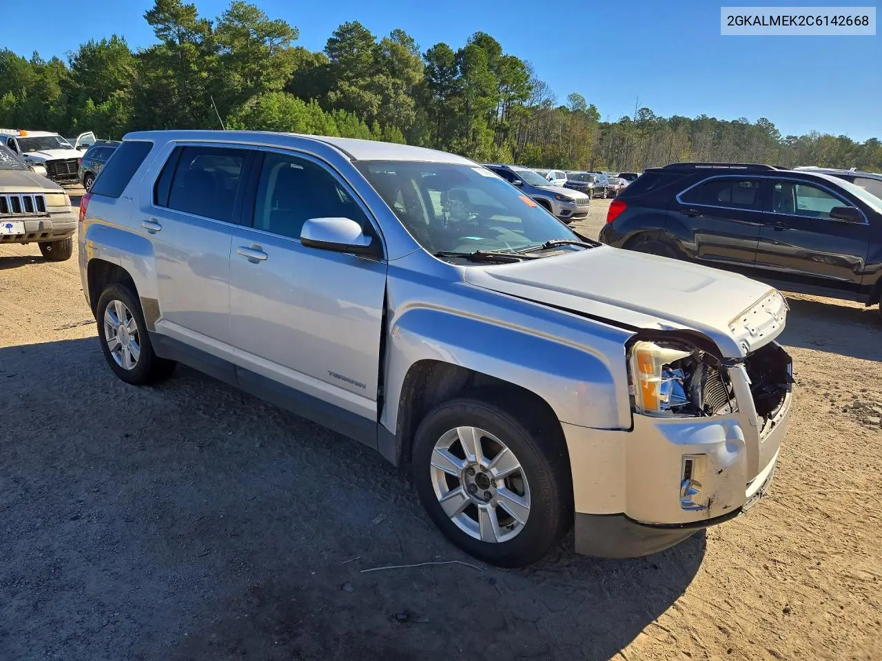 2012 GMC TERRAIN VIN 2GKALMEK2C6142668 — фото 4
