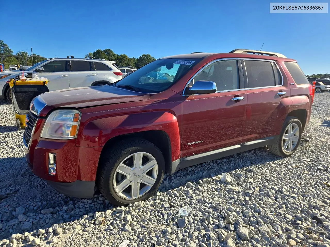 GMC TERRAIN 2012, VIN 2GKFLSE57C6336357