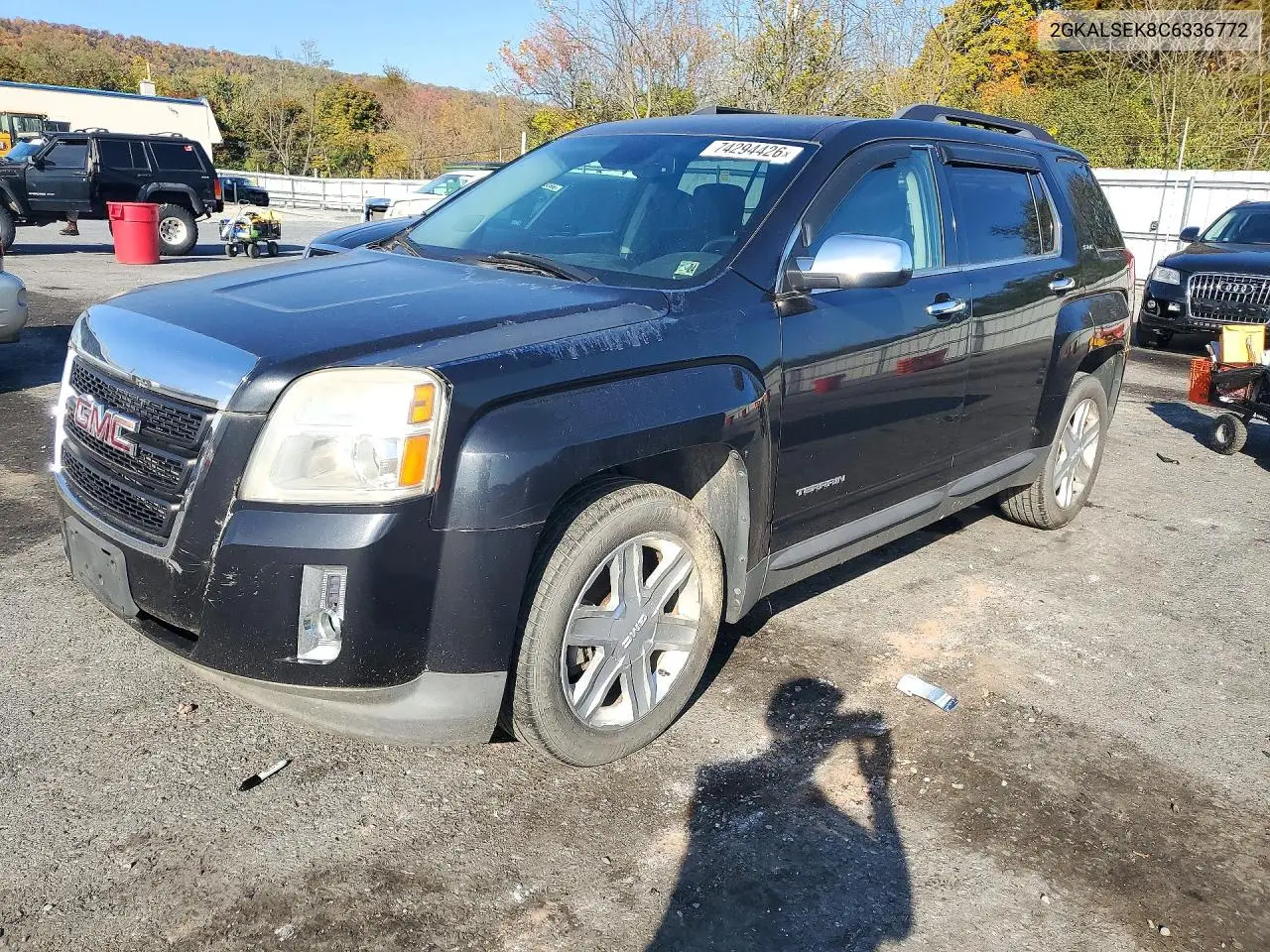 GMC TERRAIN 2012, VIN 2GKALSEK8C6336772