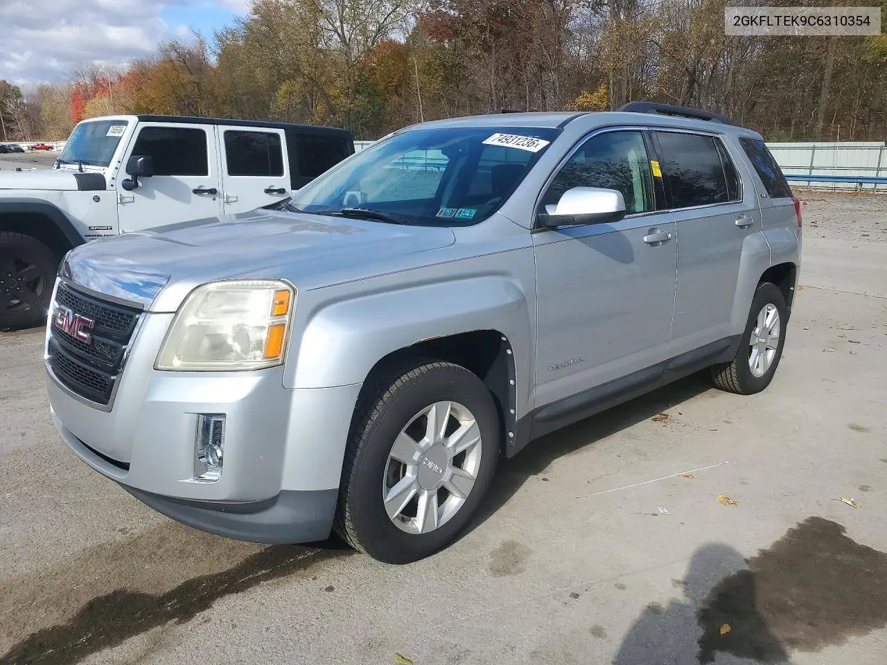 GMC TERRAIN 2012, VIN 2GKFLTEK9C6310354