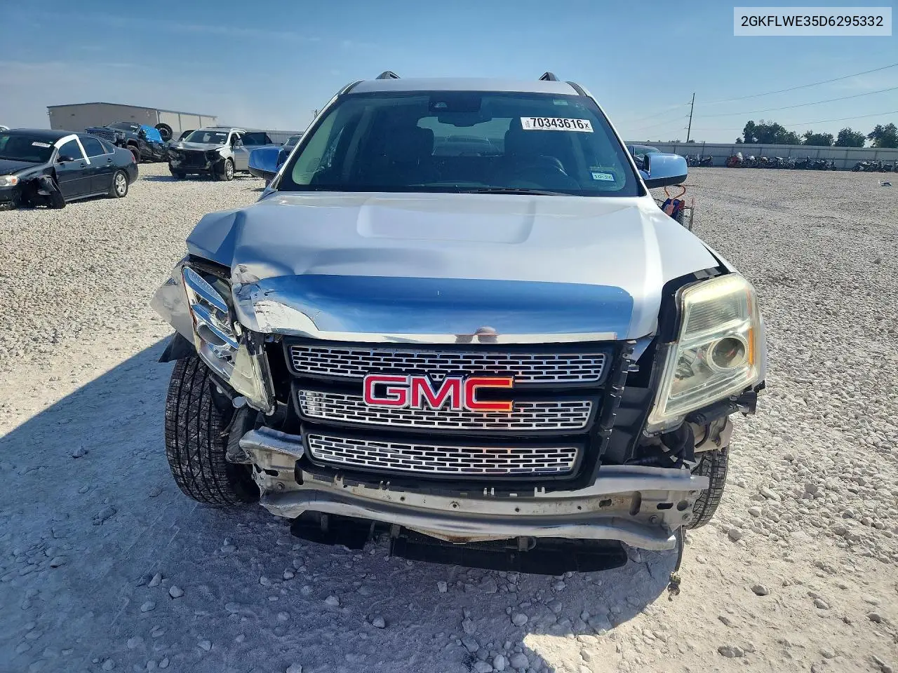 2013 GMC TERRAIN VIN 2GKFLWE35D6295332 — фото 5