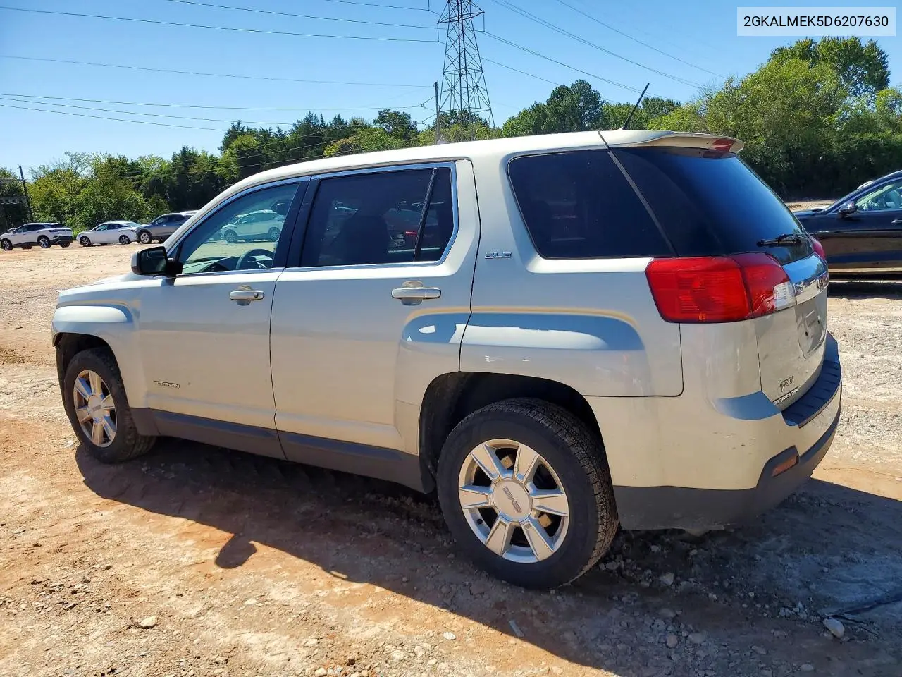 2013 GMC TERRAIN VIN 2GKALMEK5D6207630 — фото 2