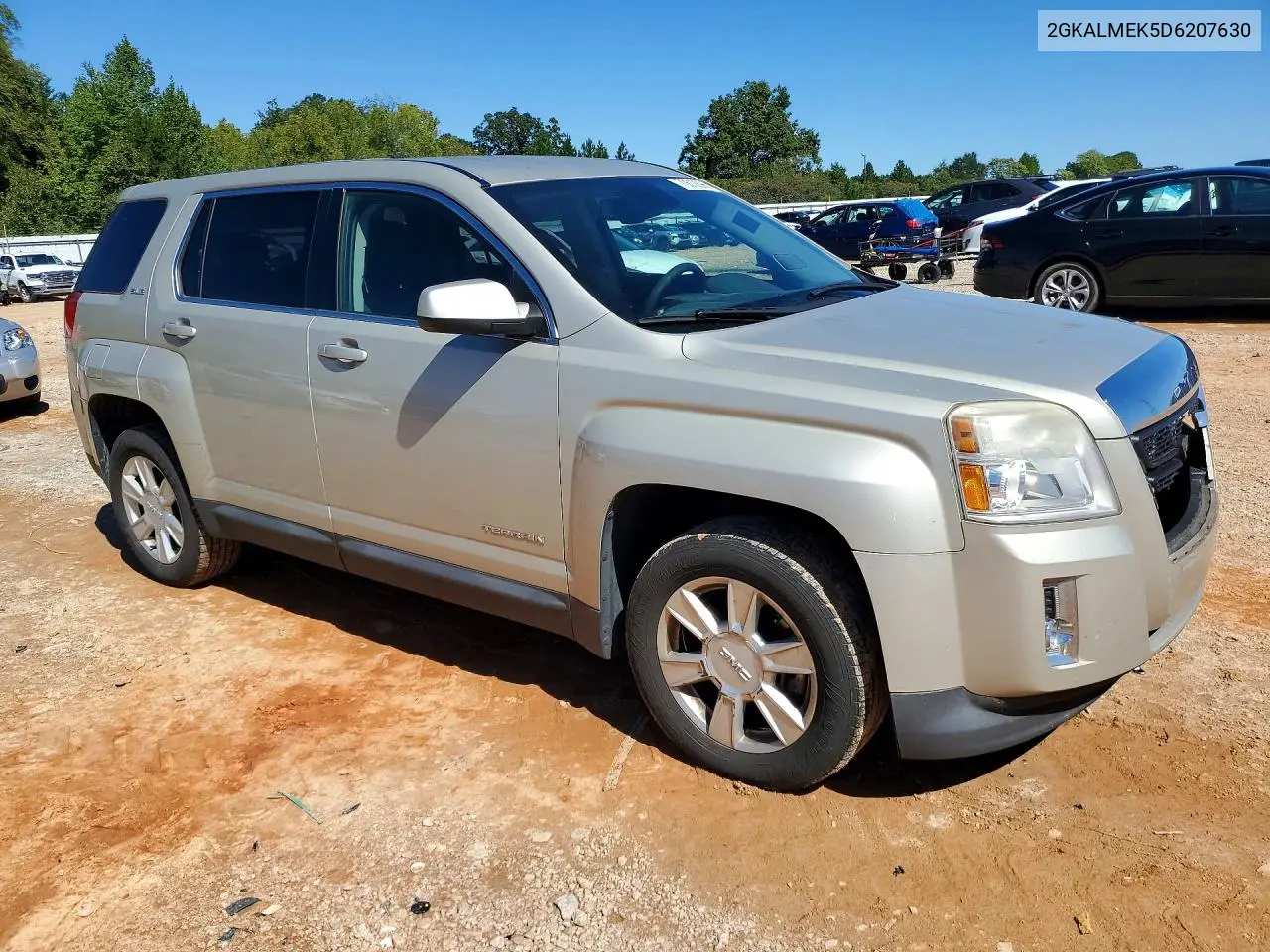 2013 GMC TERRAIN VIN 2GKALMEK5D6207630 — фото 4