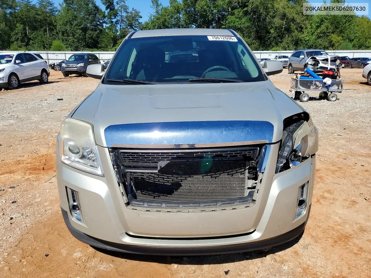 2013 GMC TERRAIN VIN 2GKALMEK5D6207630 — фото 5