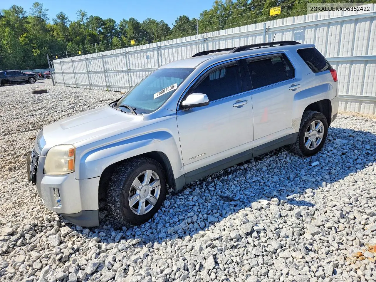 GMC TERRAIN 2013, VIN 2GKALUEKXD6352422