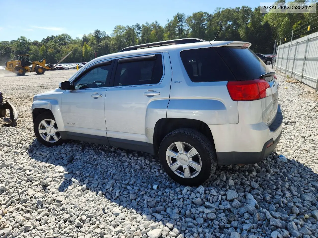 2013 GMC TERRAIN VIN 2GKALUEKXD6352422 — фото 2