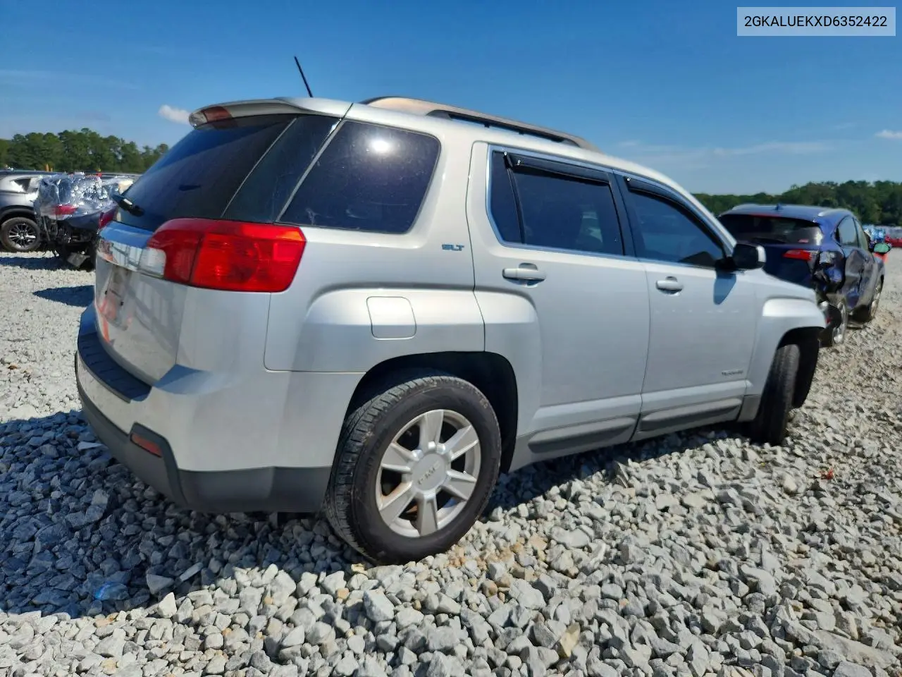 2013 GMC TERRAIN VIN 2GKALUEKXD6352422 — фото 3