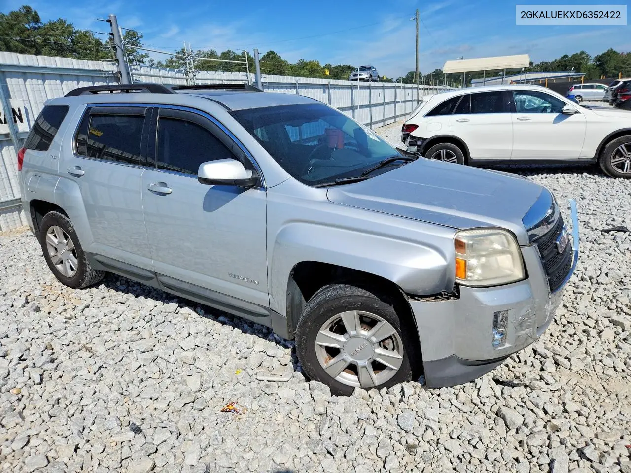 2013 GMC TERRAIN VIN 2GKALUEKXD6352422 — фото 4