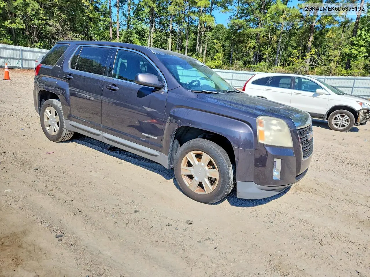 2013 GMC TERRAIN VIN 2GKALMEK6D6378192 — фото 4