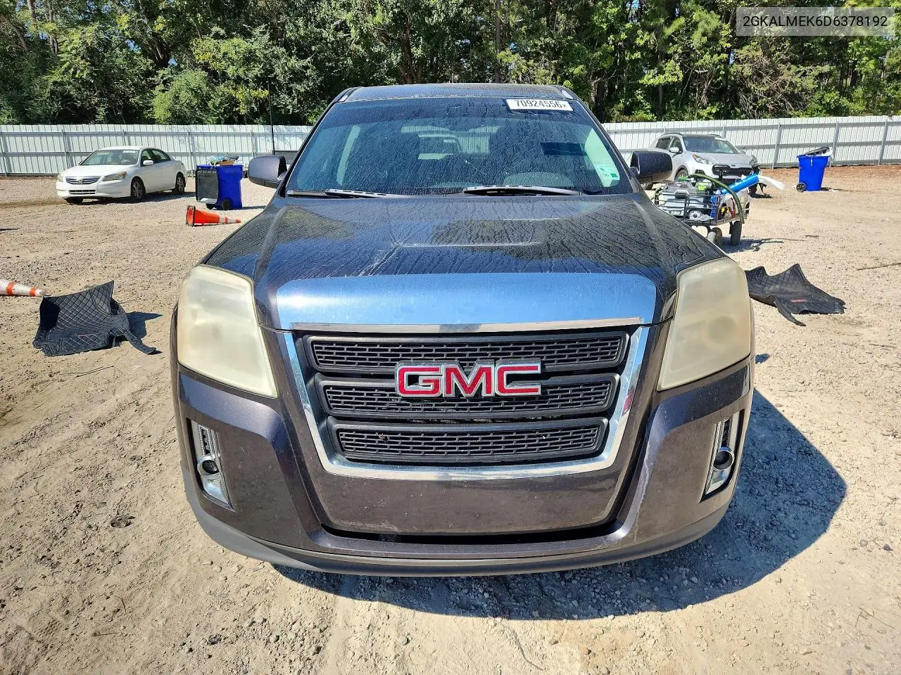 2013 GMC TERRAIN VIN 2GKALMEK6D6378192 — фото 5