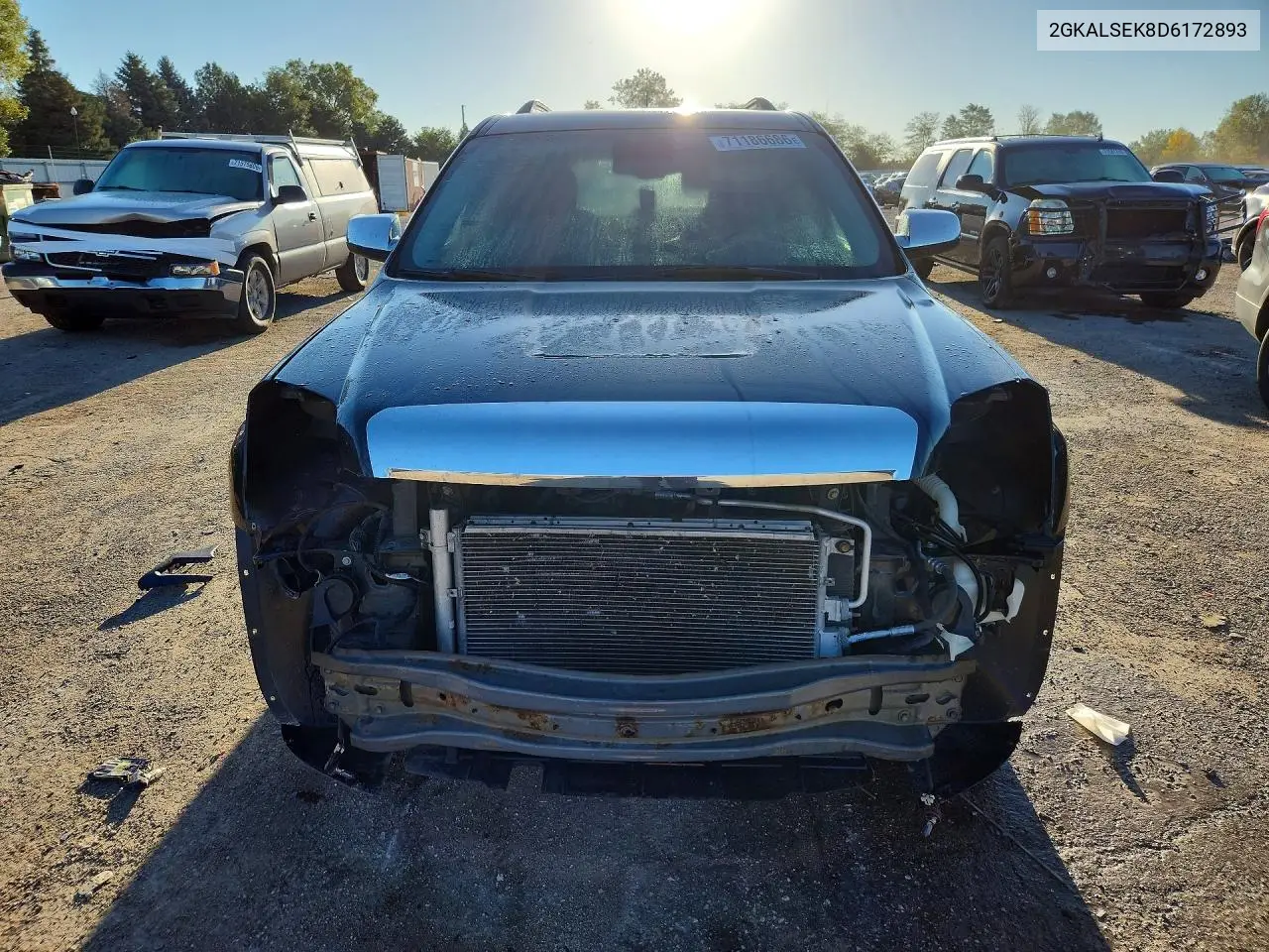 2013 GMC TERRAIN VIN 2GKALSEK8D6172893 — фото 5