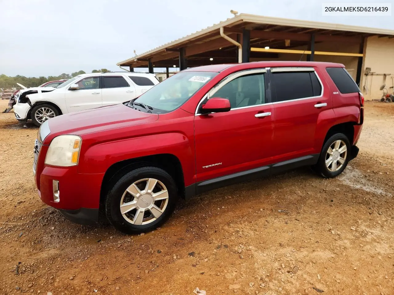 GMC TERRAIN 2013, VIN 2GKALMEK5D6216439
