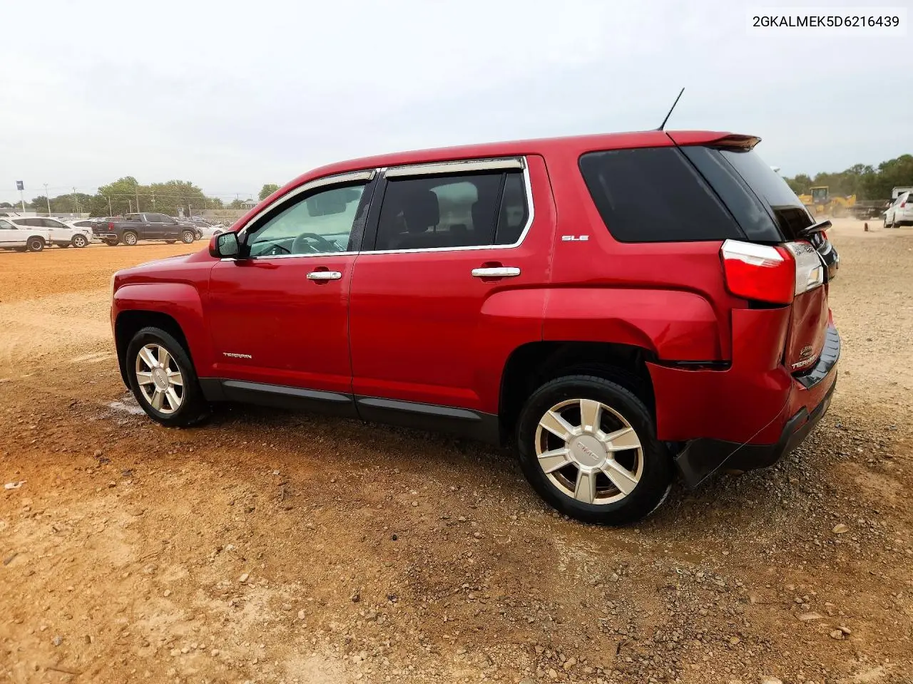 2013 GMC TERRAIN VIN 2GKALMEK5D6216439 — фото 2