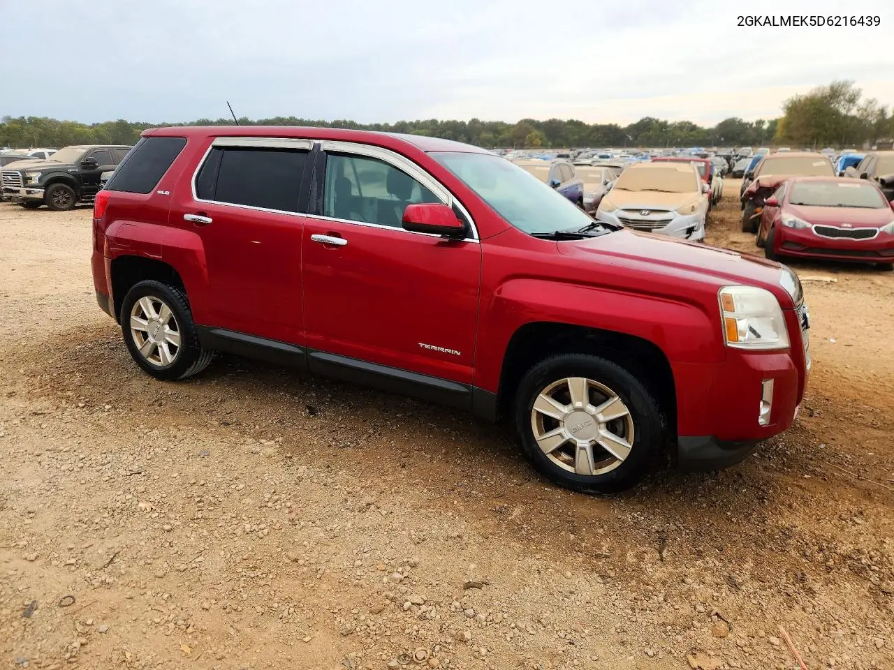 2013 GMC TERRAIN VIN 2GKALMEK5D6216439 — фото 4