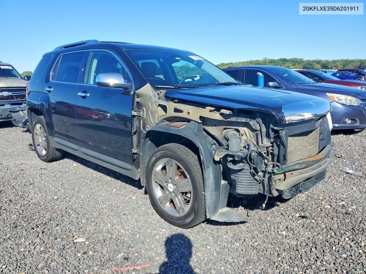 2013 GMC TERRAIN VIN 2GKFLXE35D6201911 — фото 4