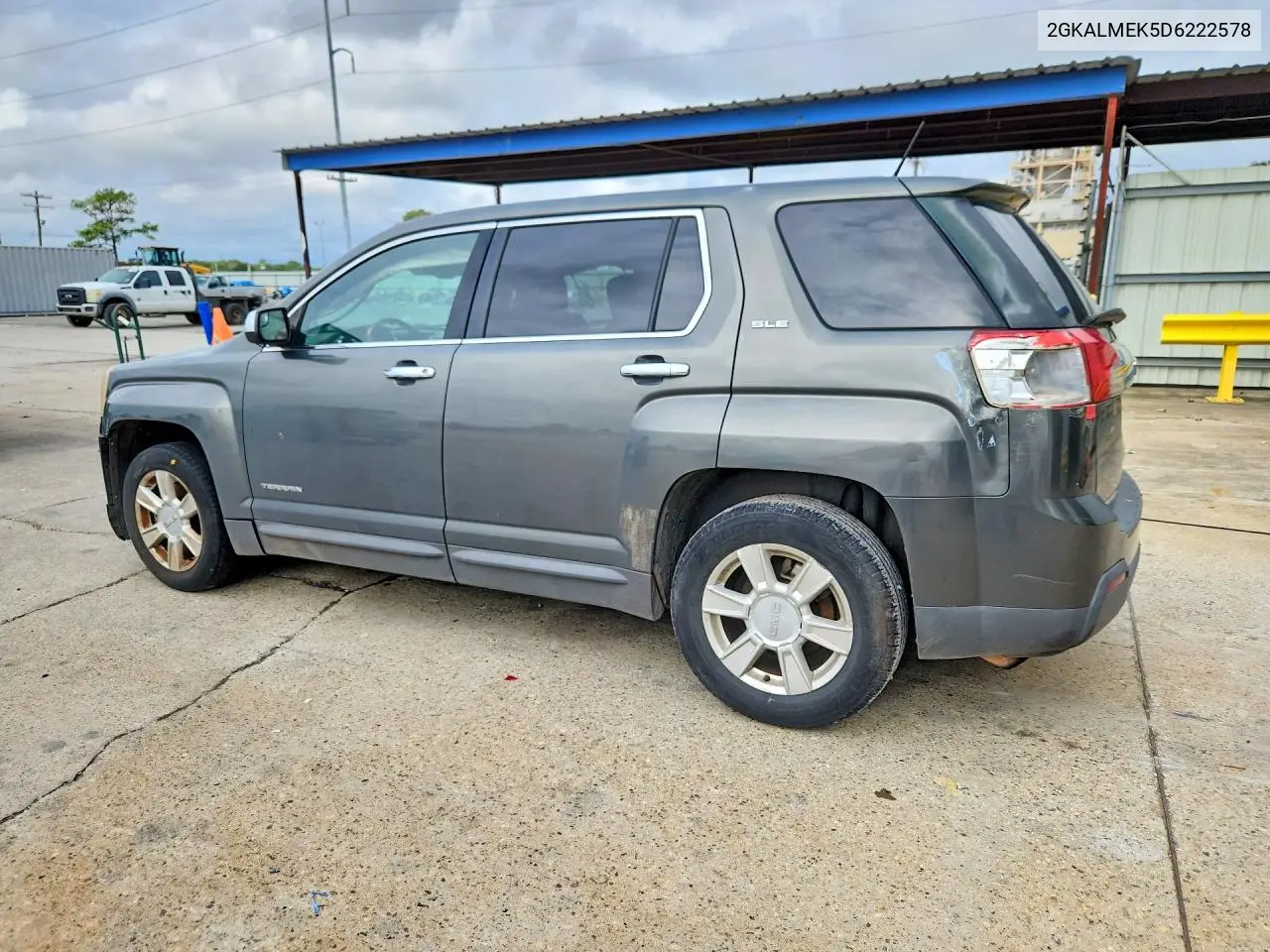 2013 GMC TERRAIN VIN 2GKALMEK5D6222578 — фото 2