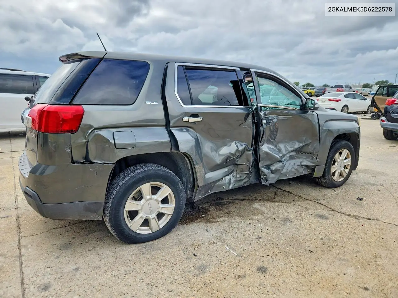 2013 GMC TERRAIN VIN 2GKALMEK5D6222578 — фото 3