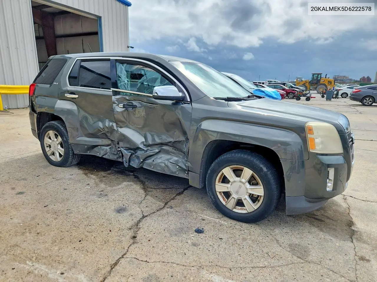 2013 GMC TERRAIN VIN 2GKALMEK5D6222578 — фото 4