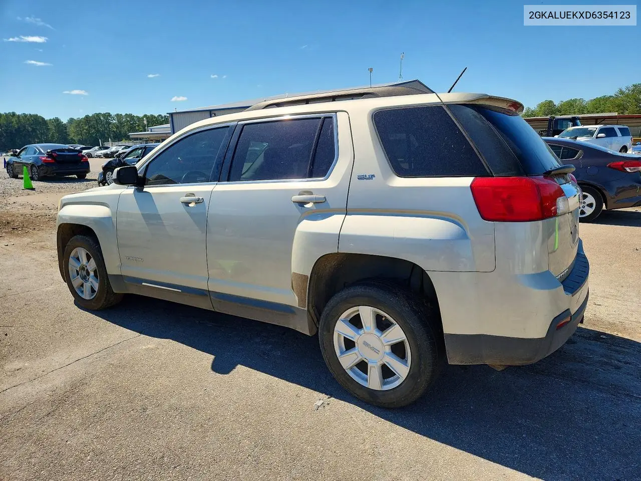 2013 GMC TERRAIN VIN 2GKALUEKXD6354123 — фото 2