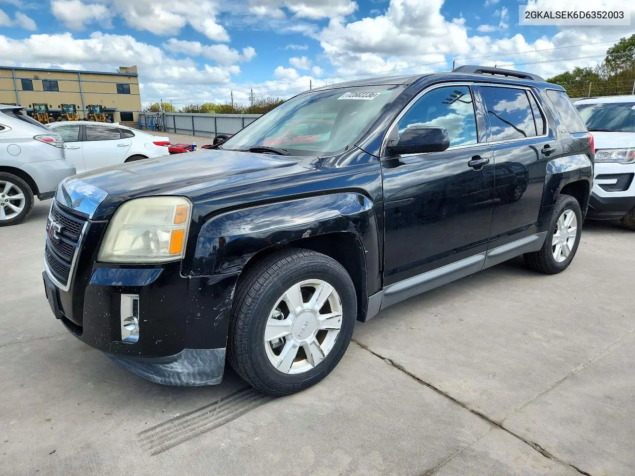 GMC TERRAIN 2013, VIN 2GKALSEK6D6352003