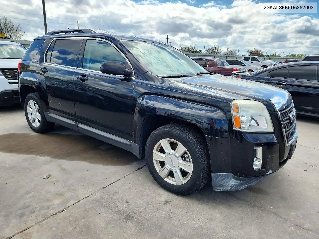 2013 GMC TERRAIN VIN 2GKALSEK6D6352003 — фото 4