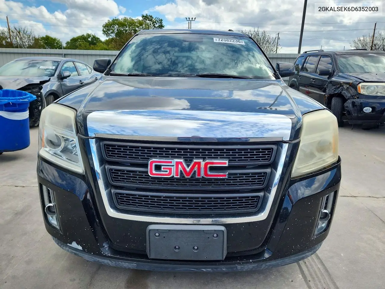 2013 GMC TERRAIN VIN 2GKALSEK6D6352003 — фото 5
