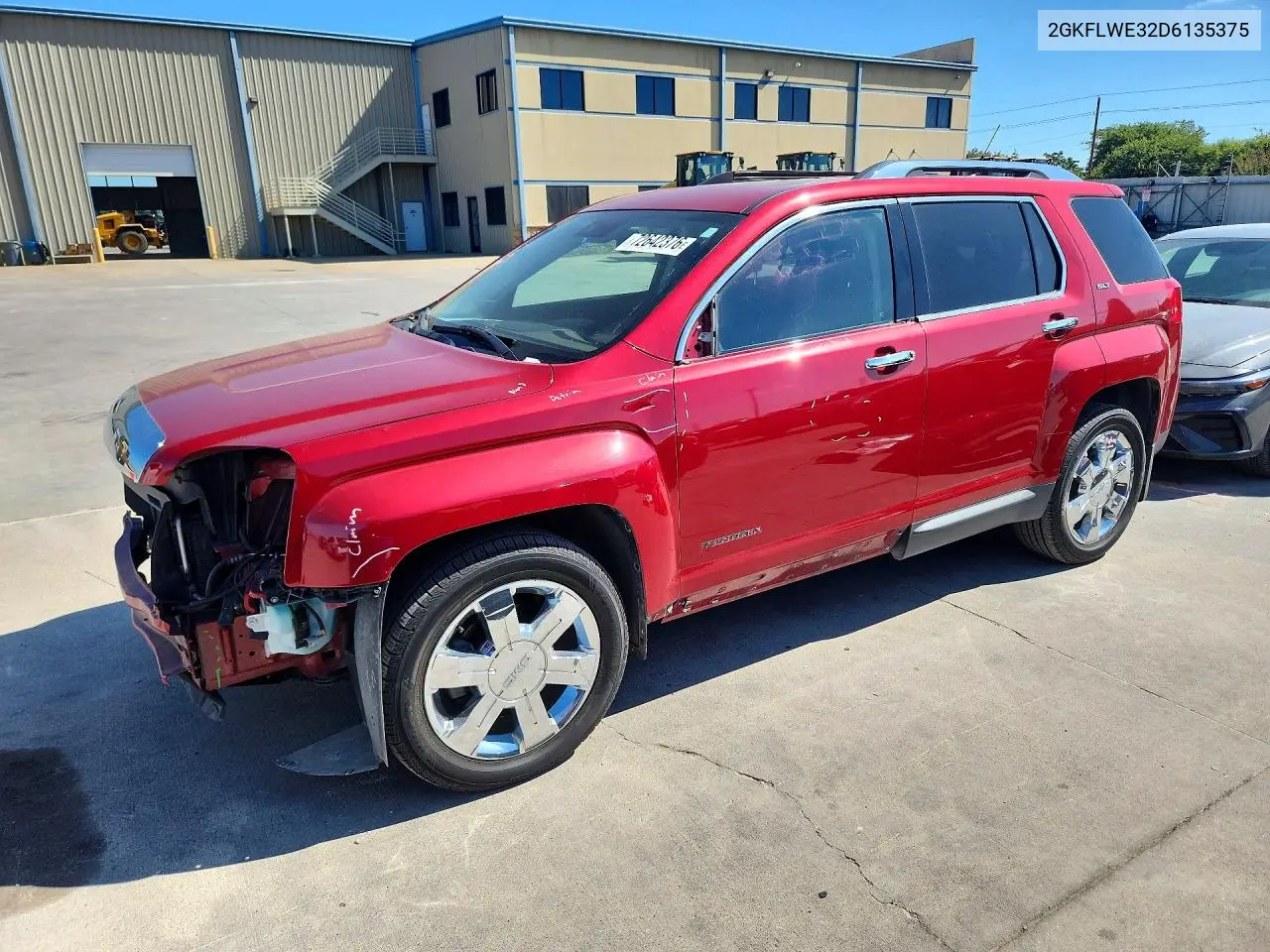 GMC TERRAIN 2013, VIN 2GKFLWE32D6135375