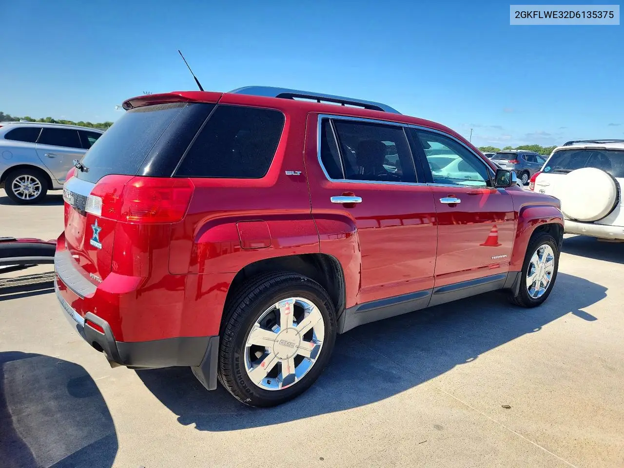 2013 GMC TERRAIN VIN 2GKFLWE32D6135375 — фото 3