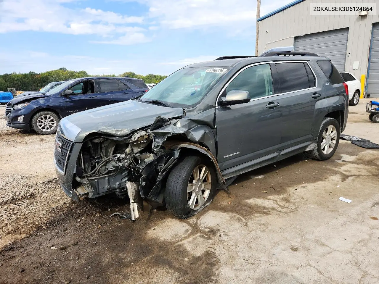 GMC TERRAIN 2013, VIN 2GKALSEK3D6124864