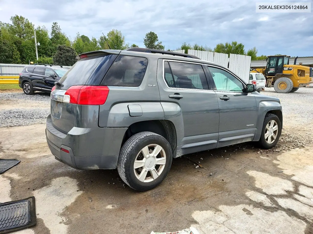 2013 GMC TERRAIN VIN 2GKALSEK3D6124864 — фото 3