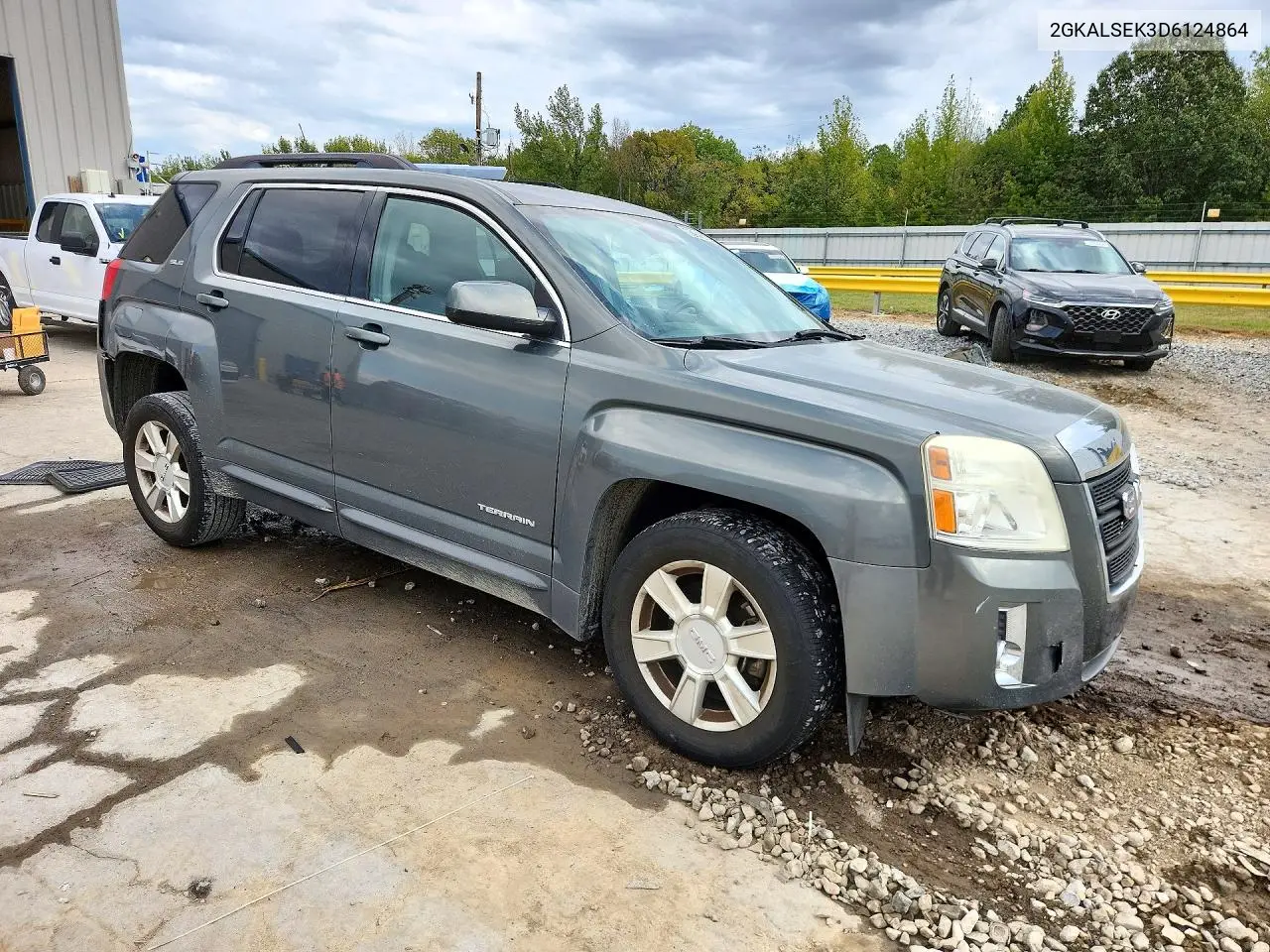 2013 GMC TERRAIN VIN 2GKALSEK3D6124864 — фото 4