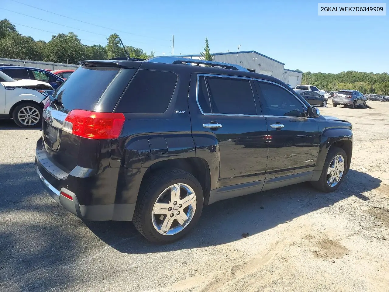 2013 GMC TERRAIN VIN 2GKALWEK7D6349909 — фото 3