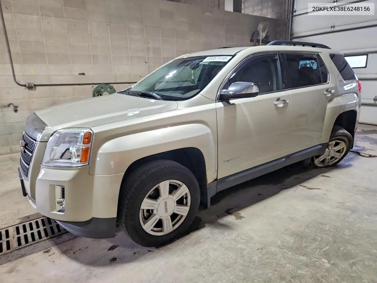 GMC TERRAIN 2014, VIN 2GKFLXE38E6248156