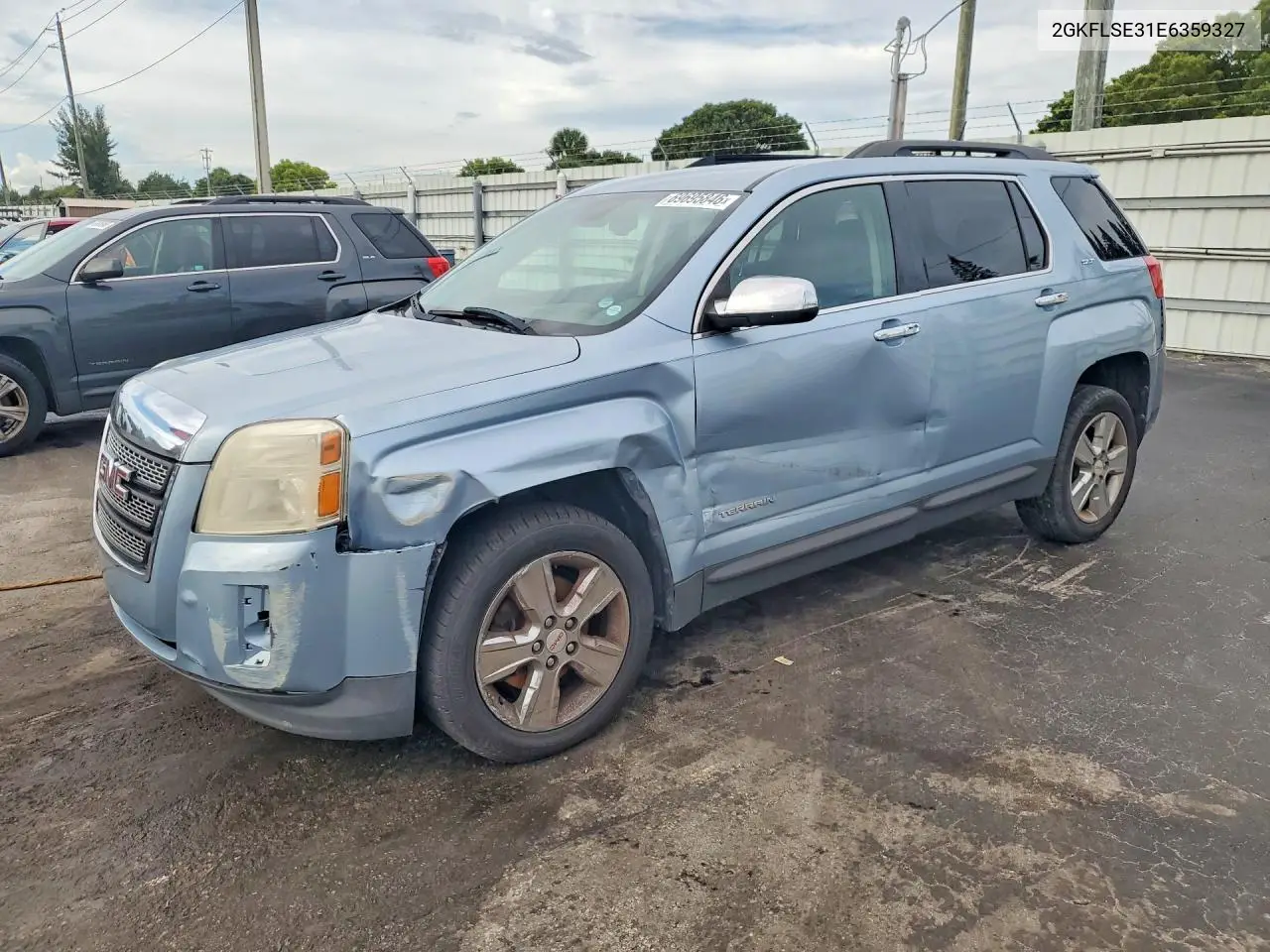 GMC TERRAIN 2014, VIN 2GKFLSE31E6359327