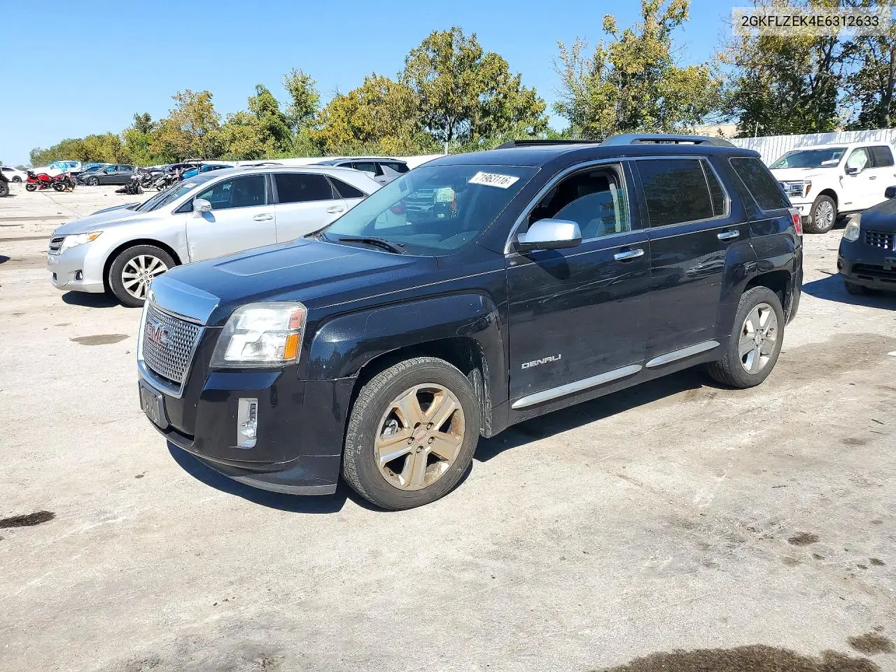 GMC TERRAIN 2014, VIN 2GKFLZEK4E6312633