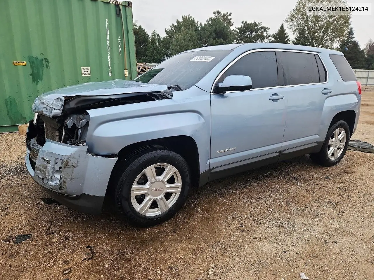 GMC TERRAIN 2014, VIN 2GKALMEK1E6124214