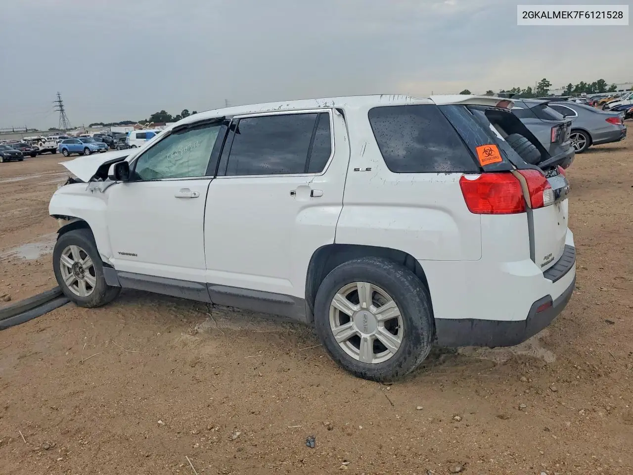 2015 GMC TERRAIN VIN 2GKALMEK7F6121528 — фото 2