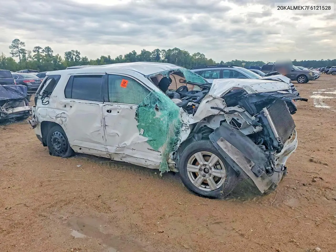2015 GMC TERRAIN VIN 2GKALMEK7F6121528 — фото 4